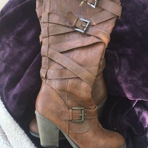 Brown boots